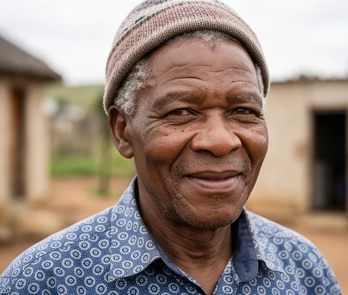 Tata Sipho from Soweto, smiling